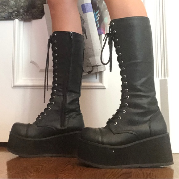 Demonia Shoes - Punk Platform Demonia Boots!